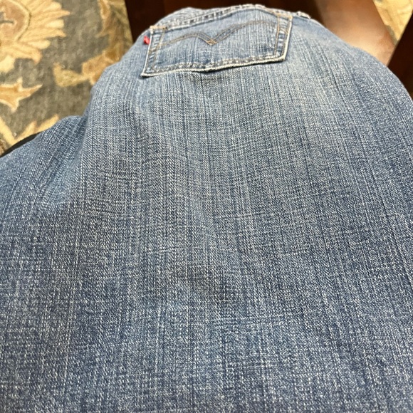 LEVI’S Bootcut 515 Blue Jeans 16P SHORT - Picture 14 of 16